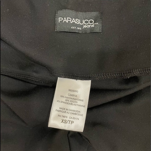 Black high waisted Ponte pants - Picture 4 of 7